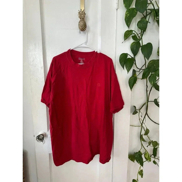 Champion Men’s size 2x-large red t-shirt - Picture 1 of 7